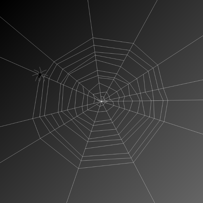 Weaving Spiders #7 static token preview