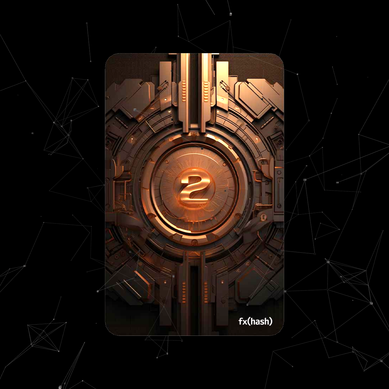 FXHash 2.0 Card #163 static NFT preview