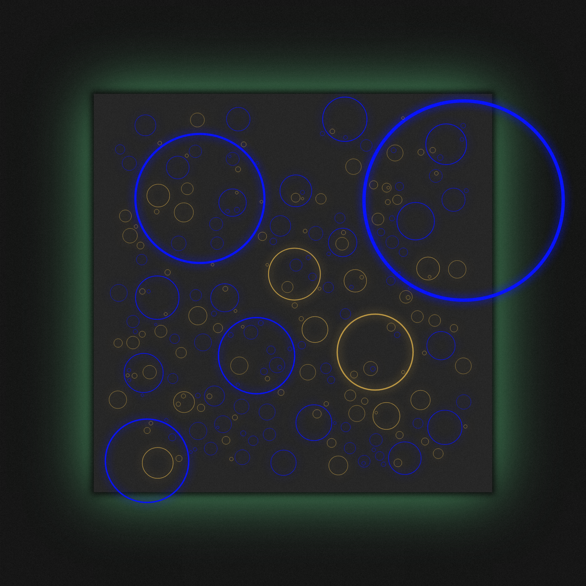 Nevercolliding Circles #62 static token preview