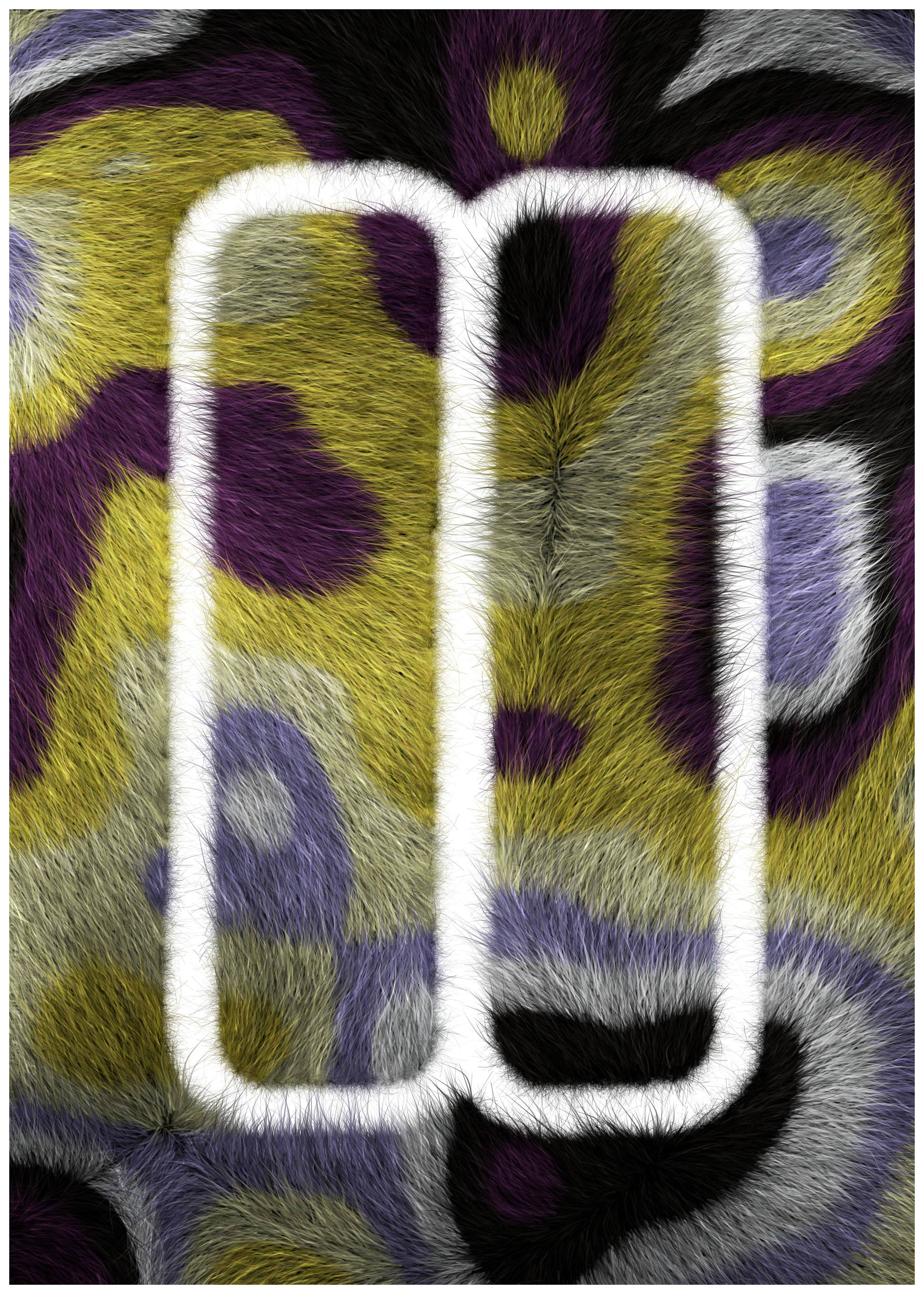 Some days are hairier than others #42 static NFT preview