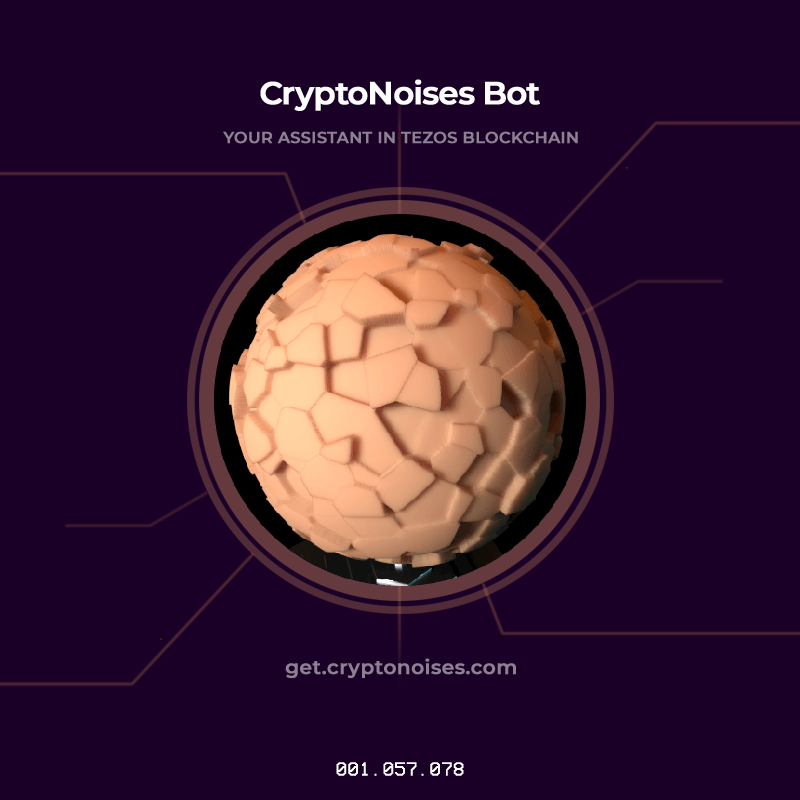 CryptoNoises.01 #481 static token preview