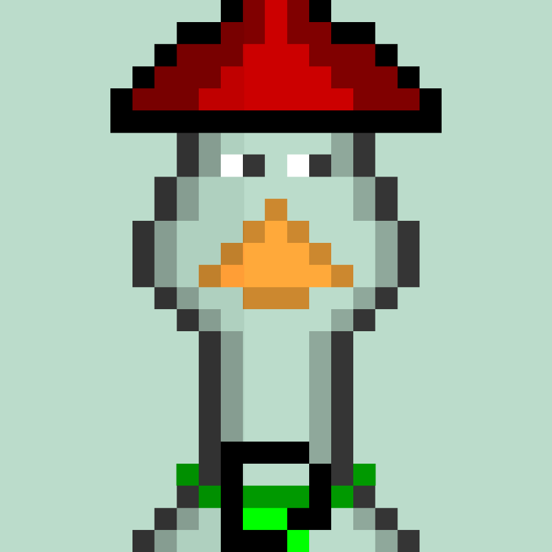 Morixels Goose #645 static token preview