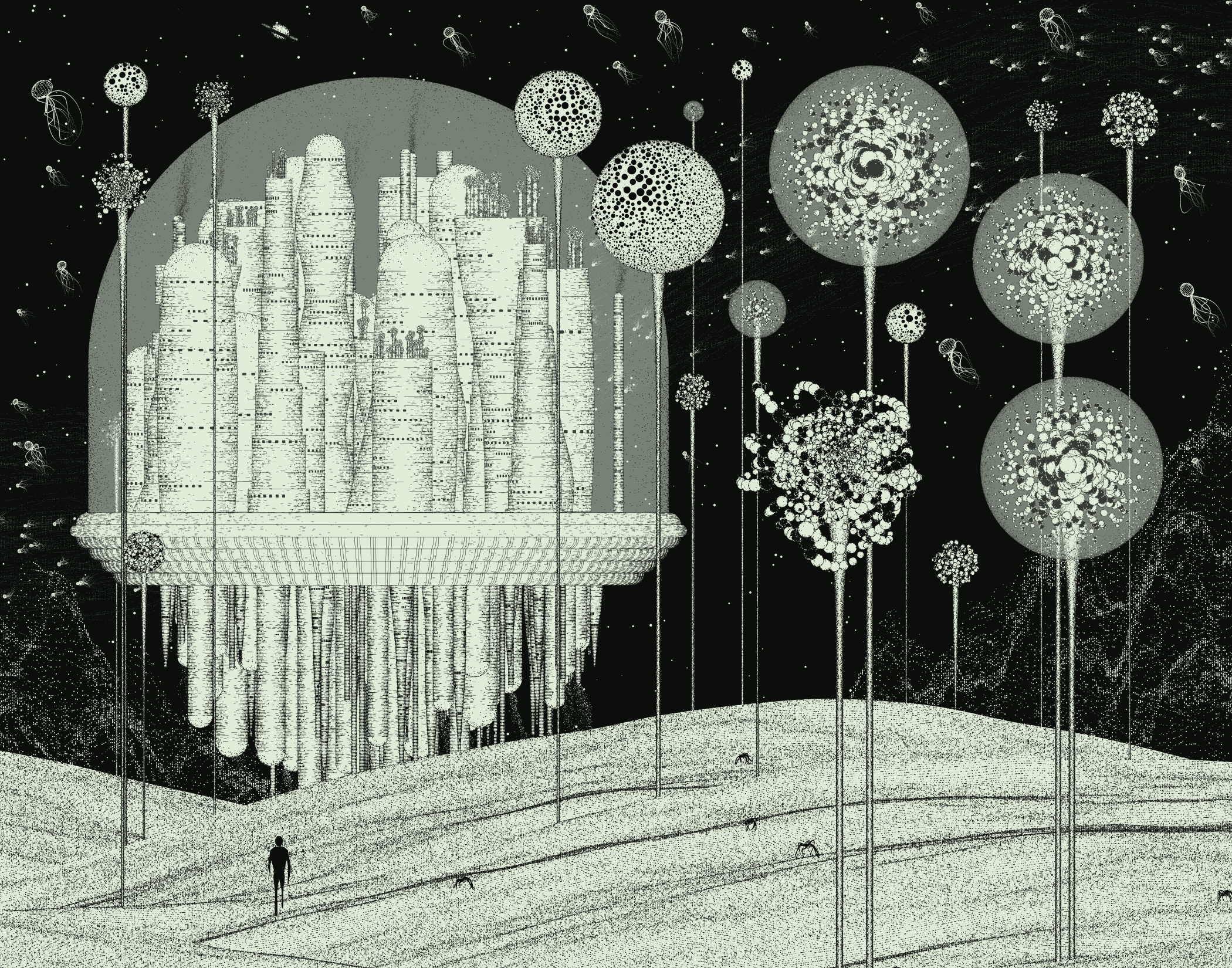Traveler #102 static NFT preview
