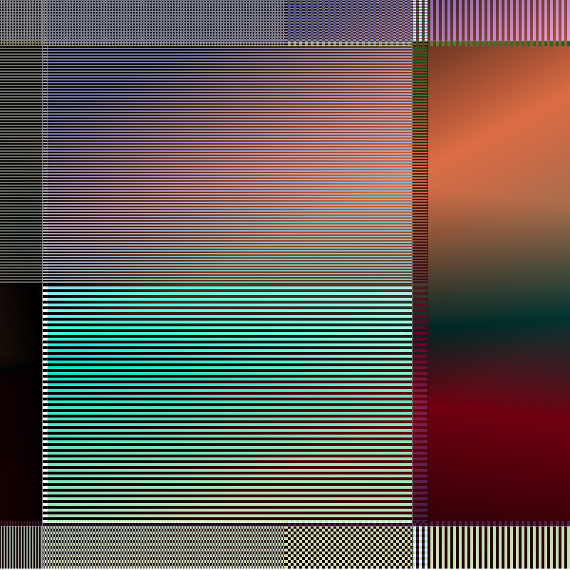 "Gradient Framework" #58 static NFT preview