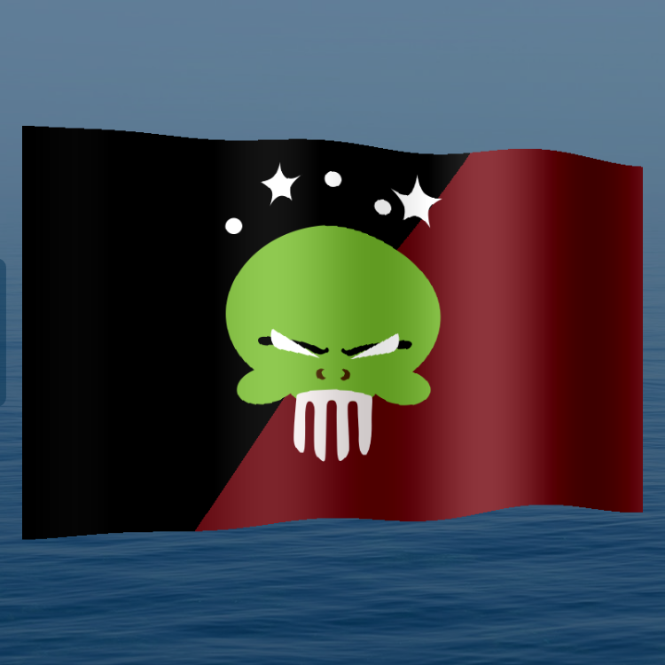 Jolly Roger Flag #206 static token preview