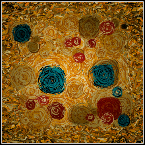 Rain puddles #73 static NFT preview