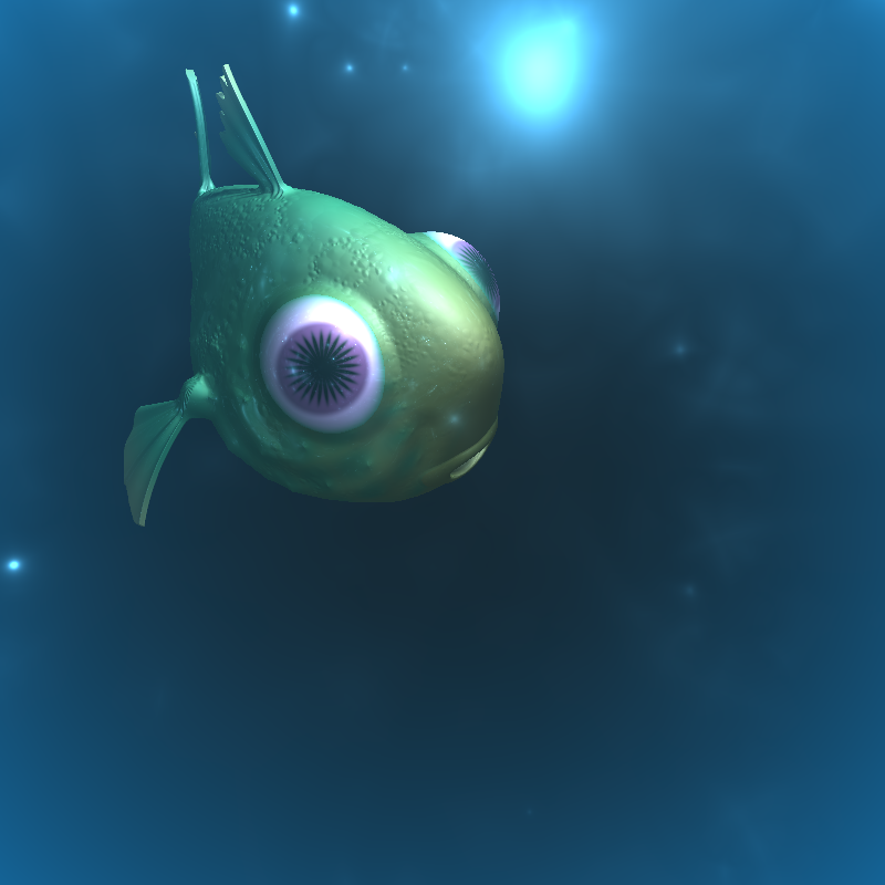 Weird Fishes #35 static NFT preview