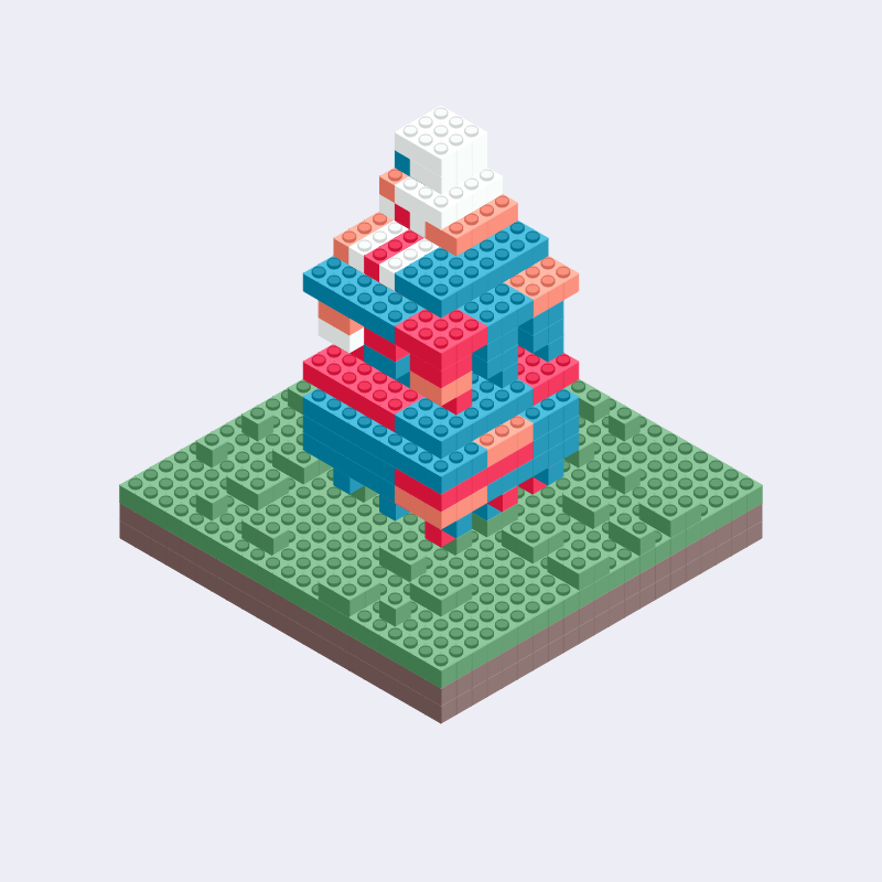 Plastic Town I #80 static token preview