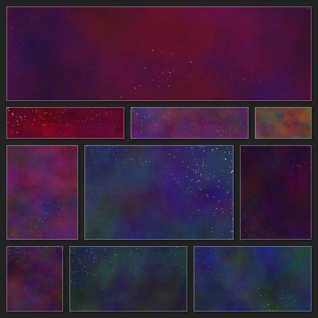 Nebula Clusters #29 static NFT preview