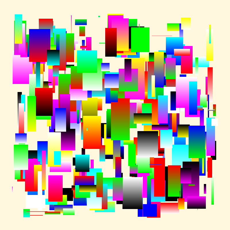 Gradient Rect #141 static NFT preview