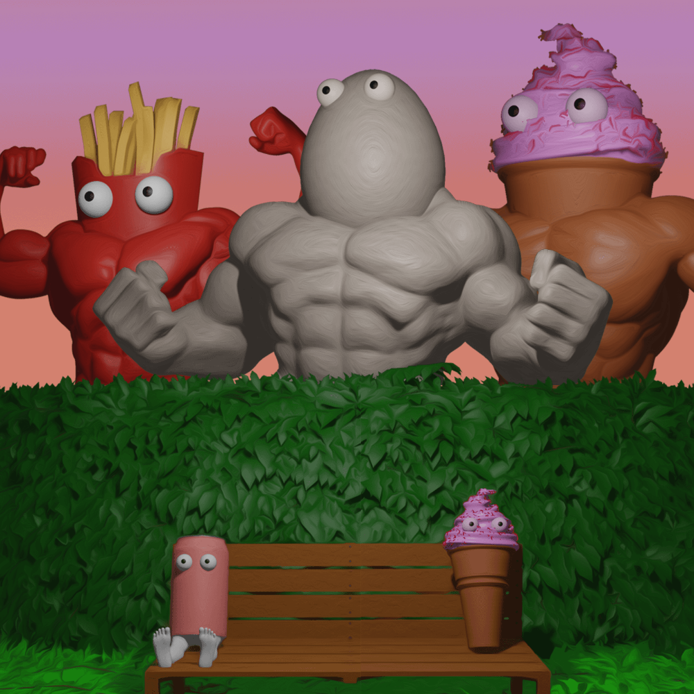 Buff Bois #7 static NFT preview