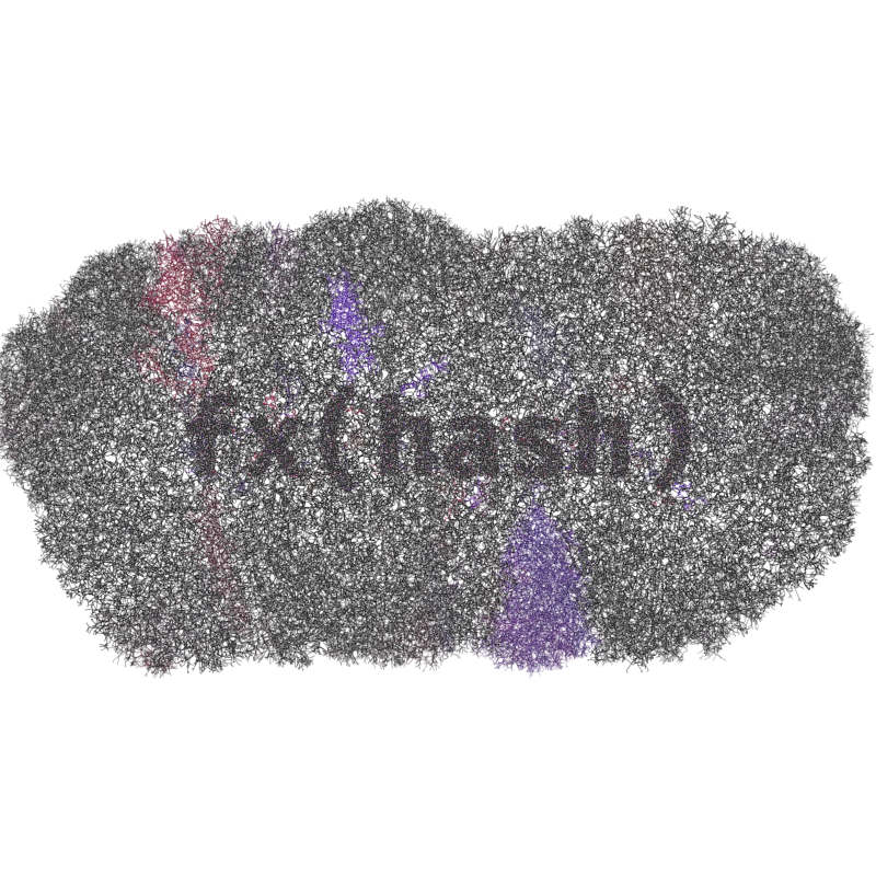 FXHASH Generative Logo #96 static token preview