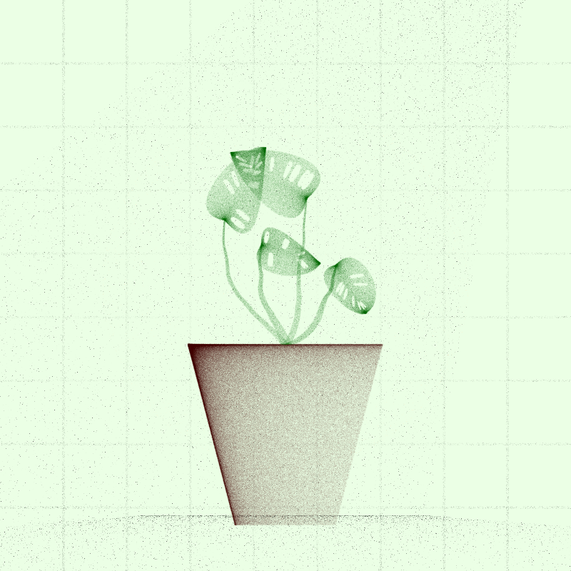 🌱 Potted & Printed #53 static NFT preview