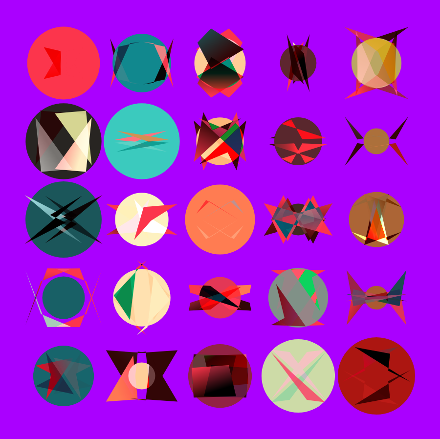 Grid In Motion #230 static NFT preview