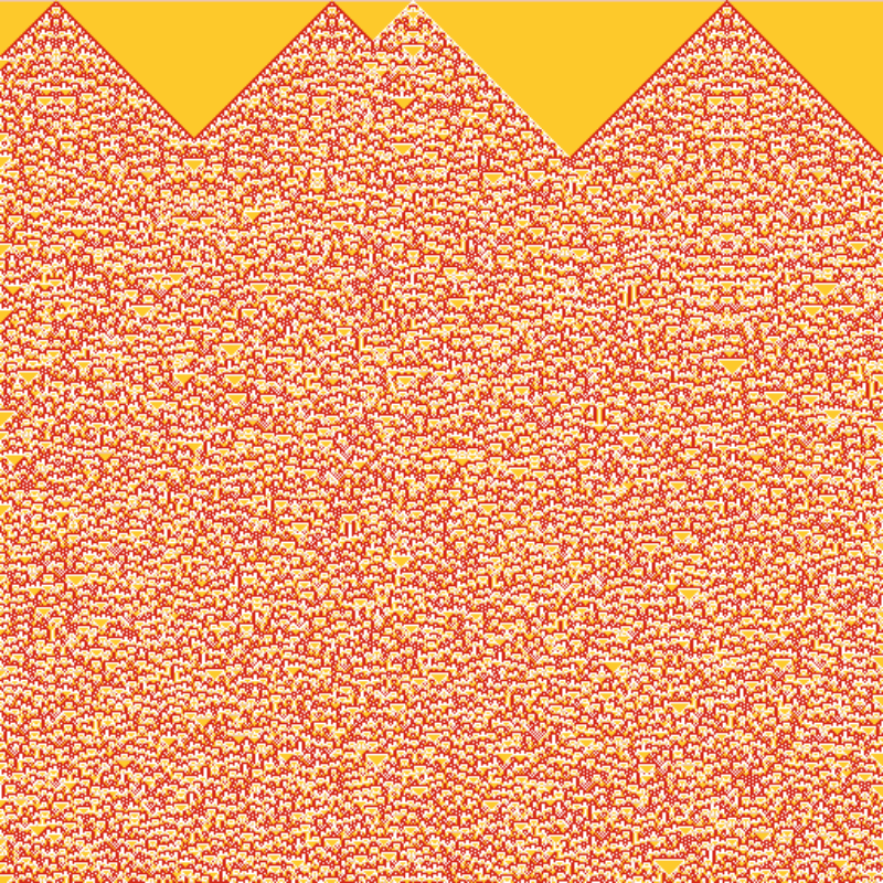 Totalistic Cellular Automata #85 static token preview