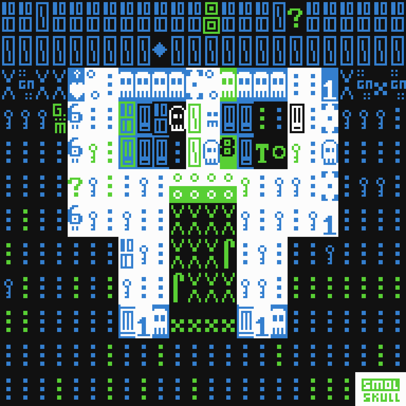 ASCII-SMOLSKULL #203 static NFT preview