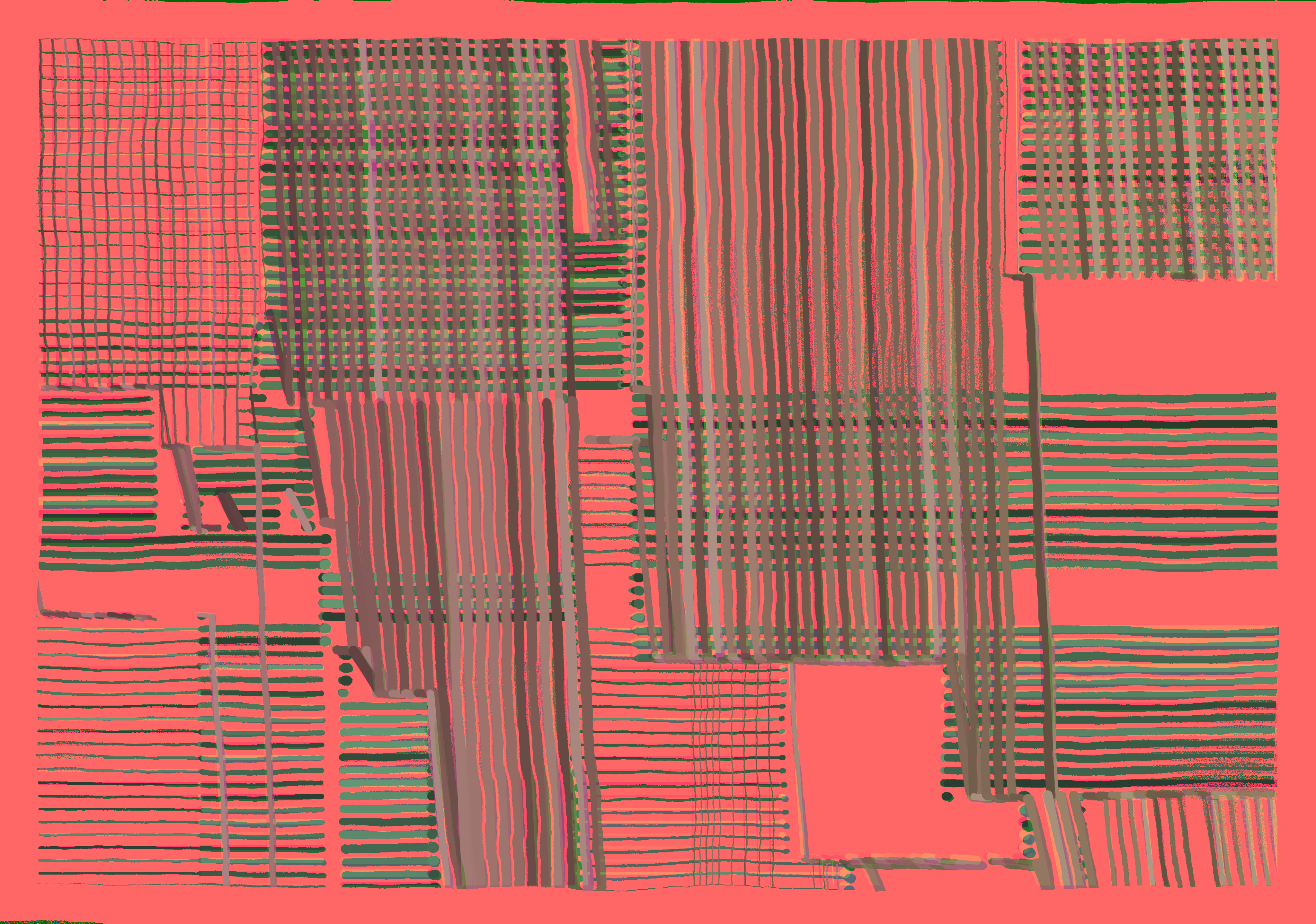 Thread Cascade #197 static NFT preview