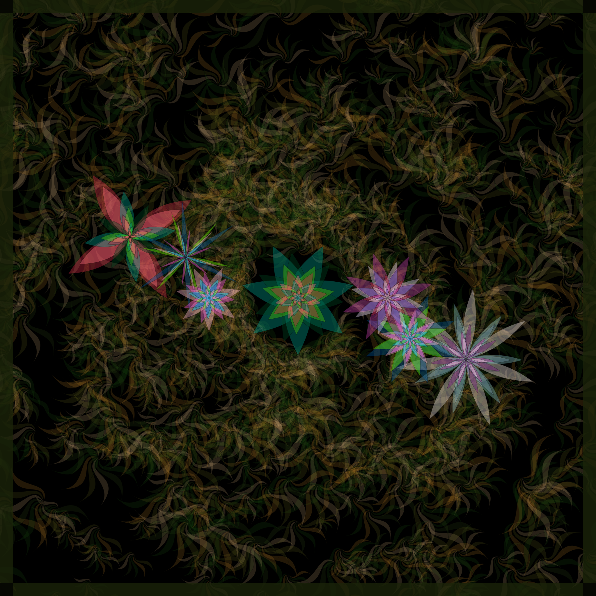 Bezier Garden #36 static token preview