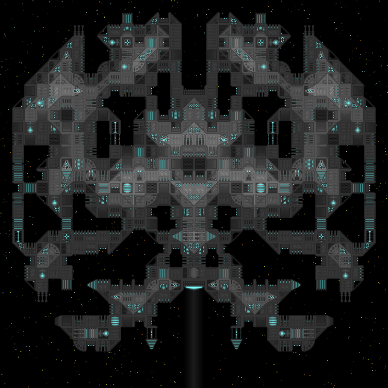 Ship of the Triangulum #156 static NFT preview