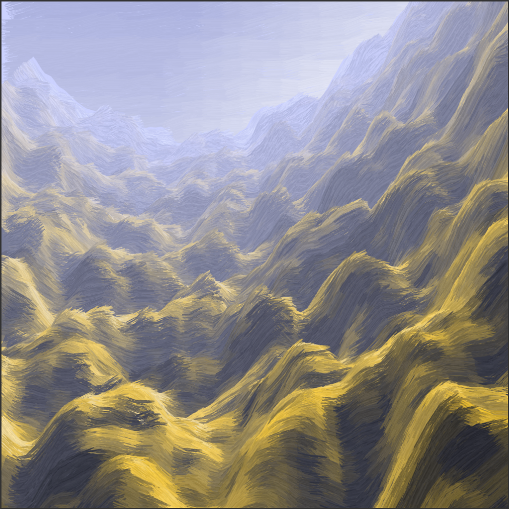 Lush Fields #53 static NFT preview