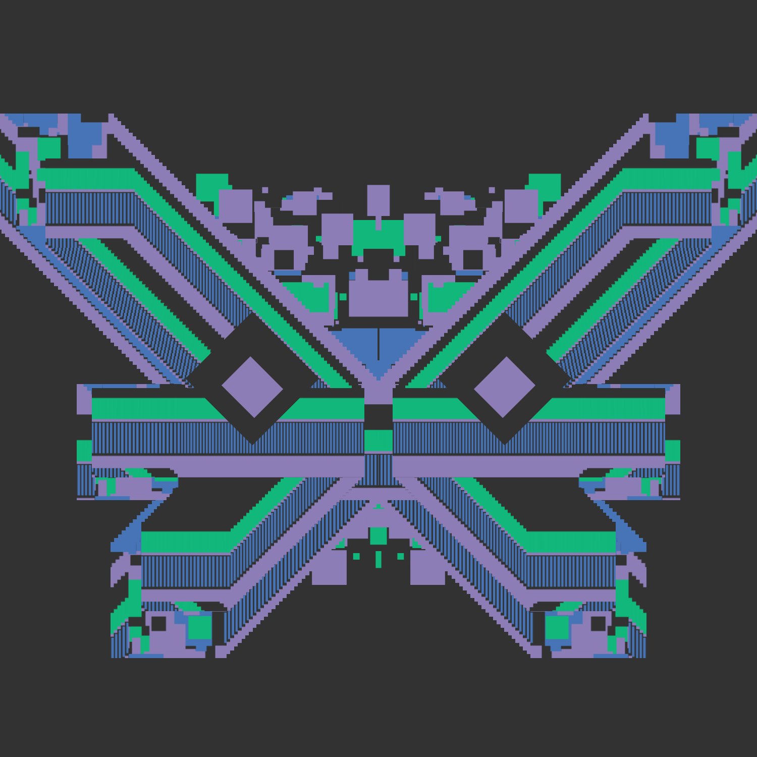 Glitchy Masks #53 static token preview