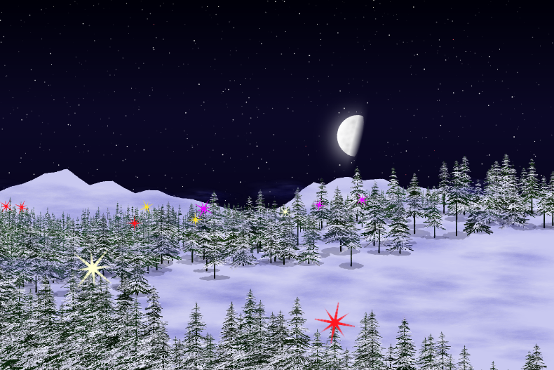 Evergreen Lights #81 static NFT preview