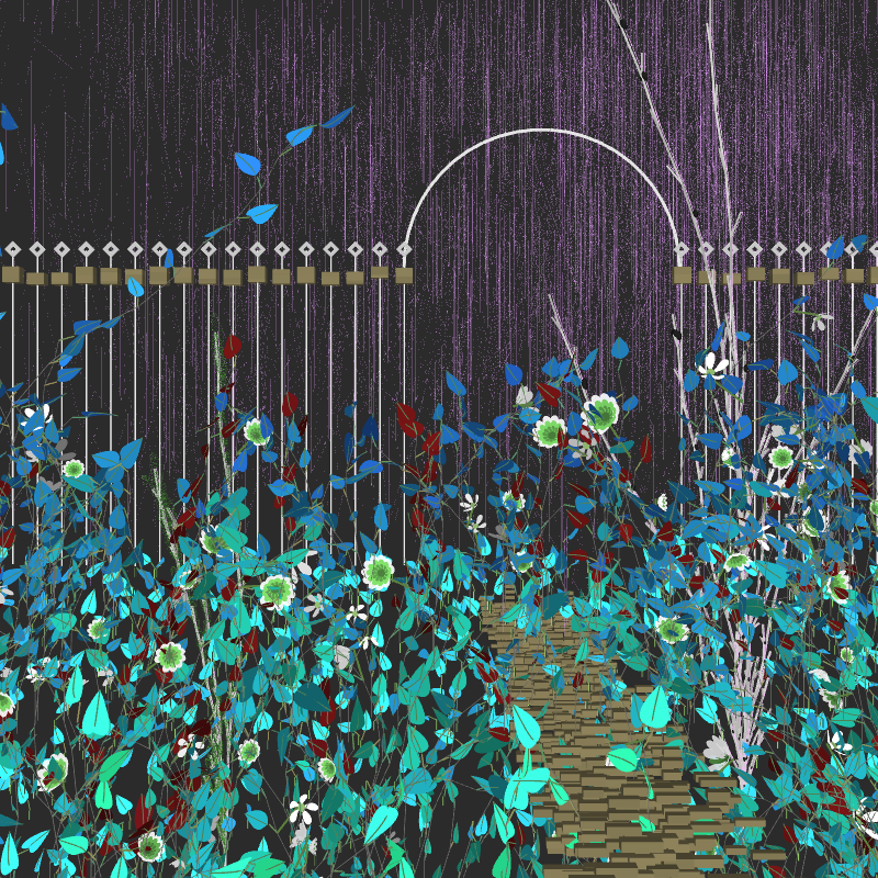 Under the rain #64 static NFT preview