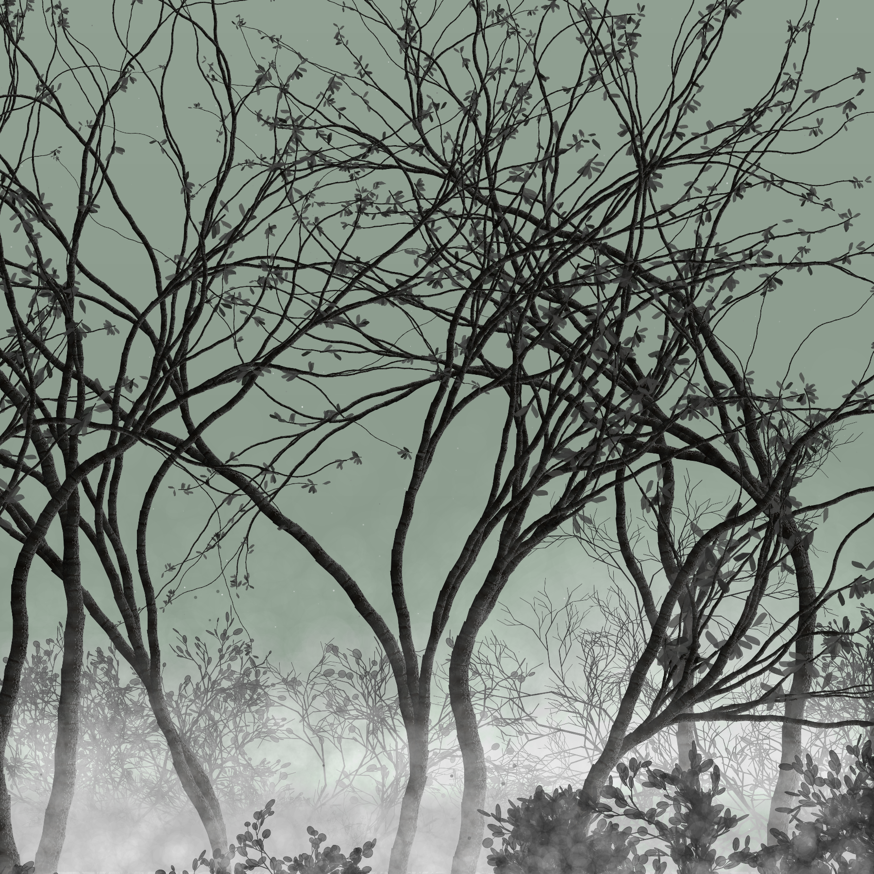 Morning Mist #76 static NFT preview