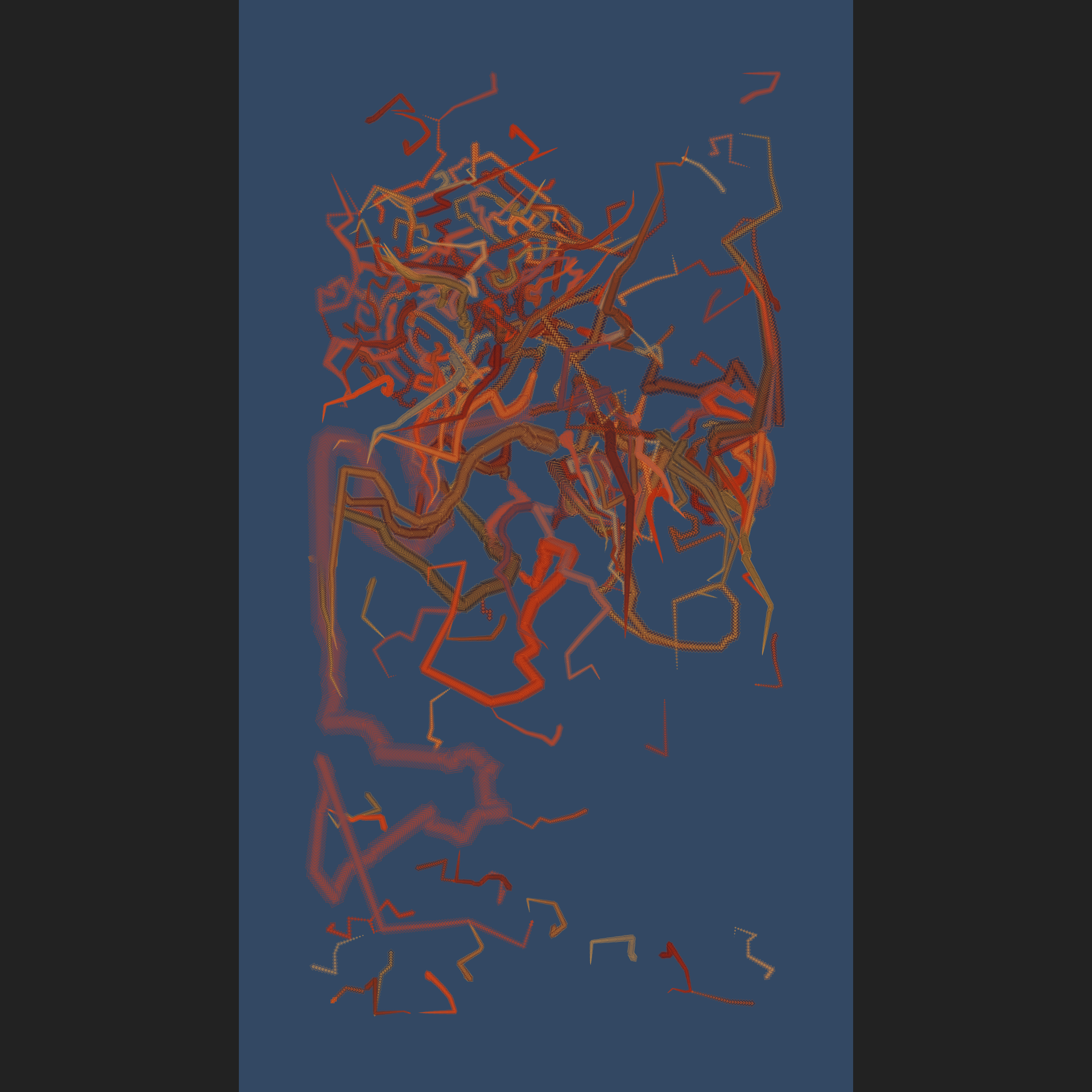 Starving Traces #33 static NFT preview