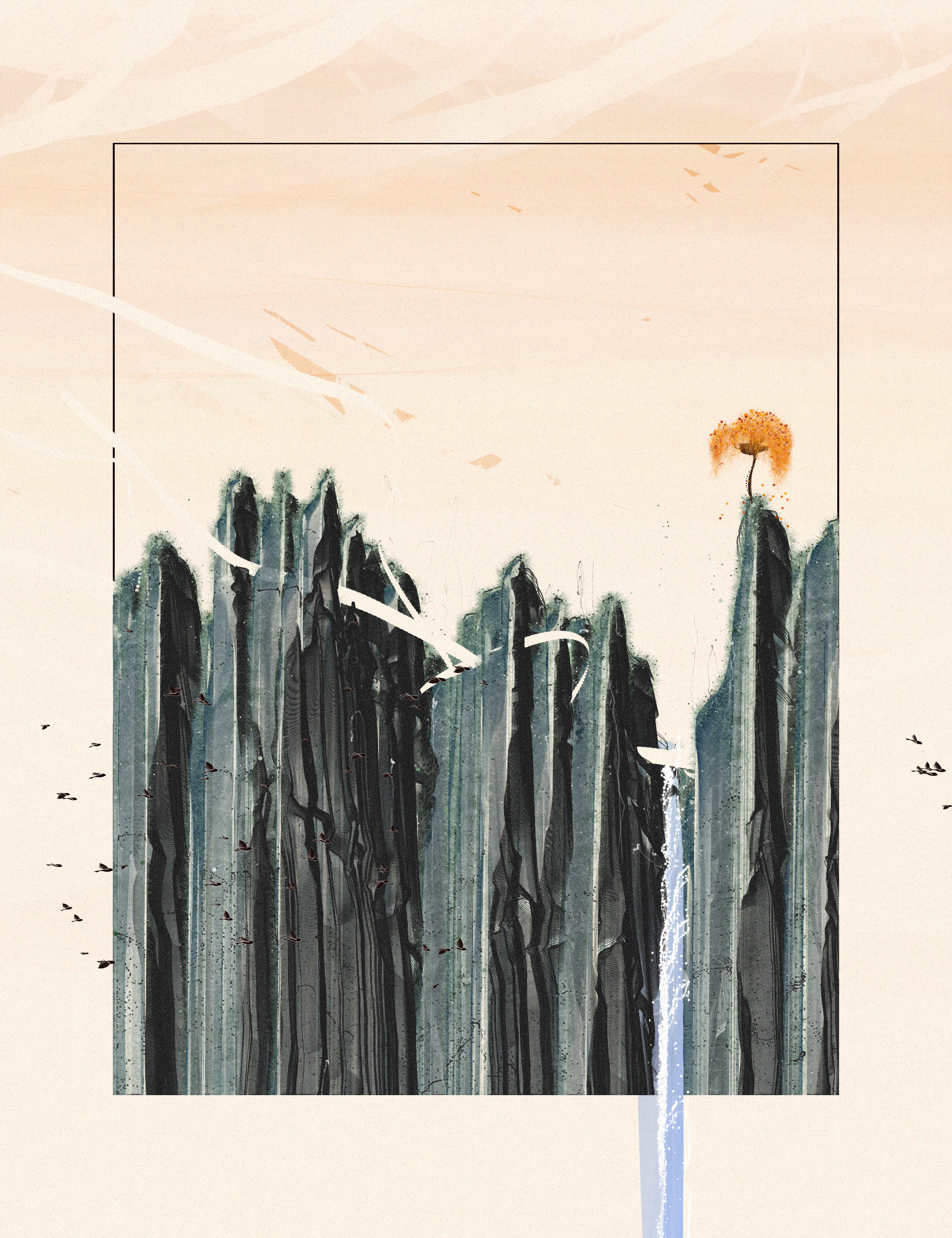 Lonely Tree #247 static NFT preview