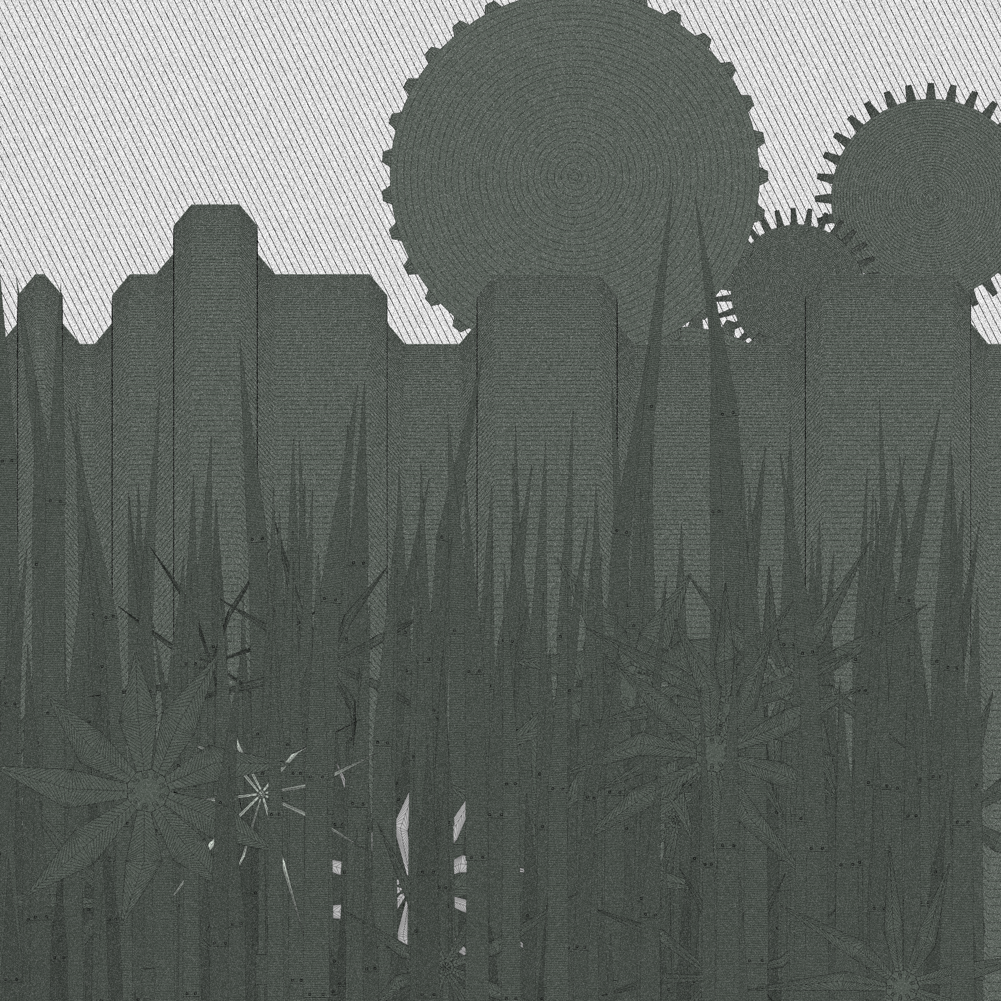 Mecha-Gardens #286 static token preview