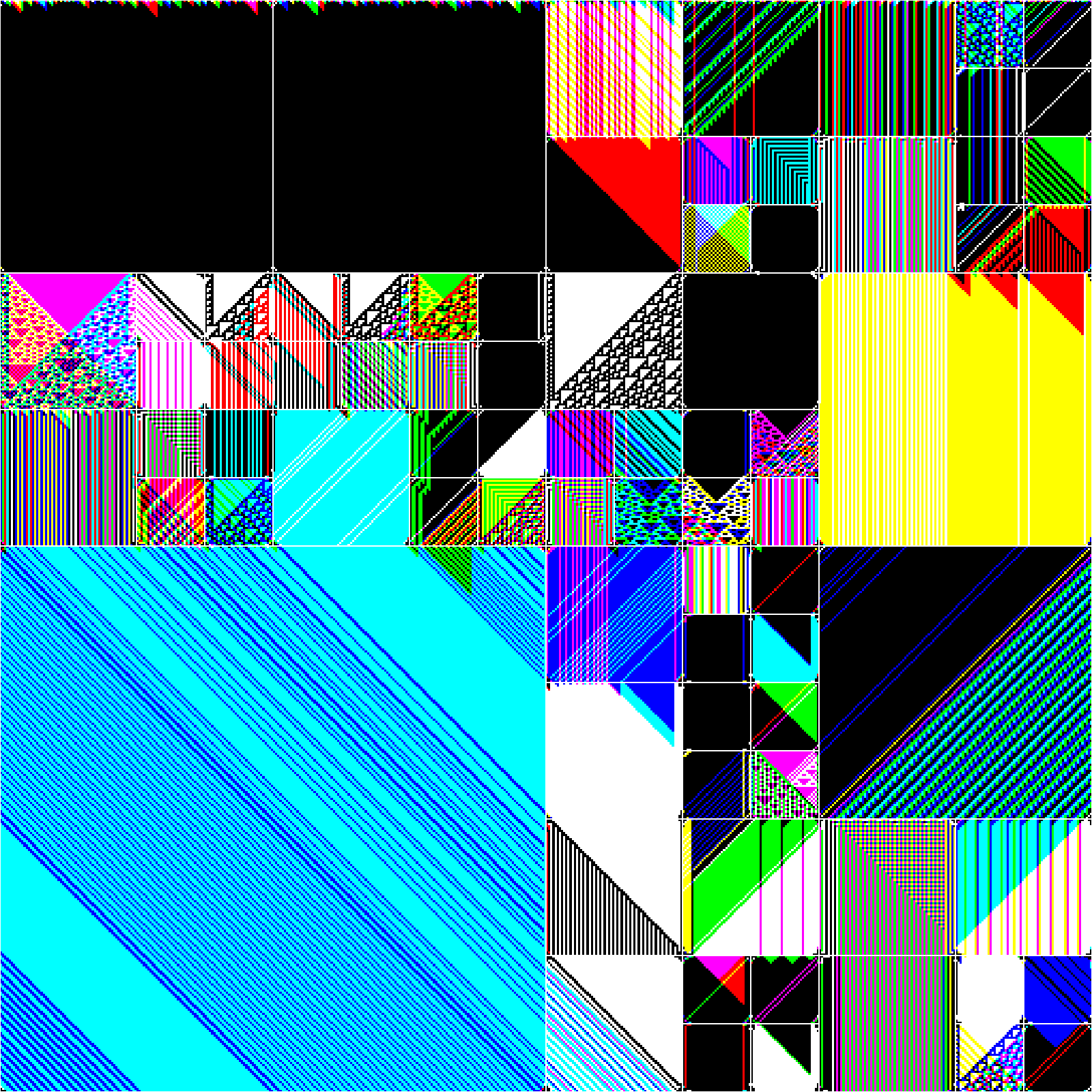 RULES (for Elementary Cellular Automata) #89 static NFT preview