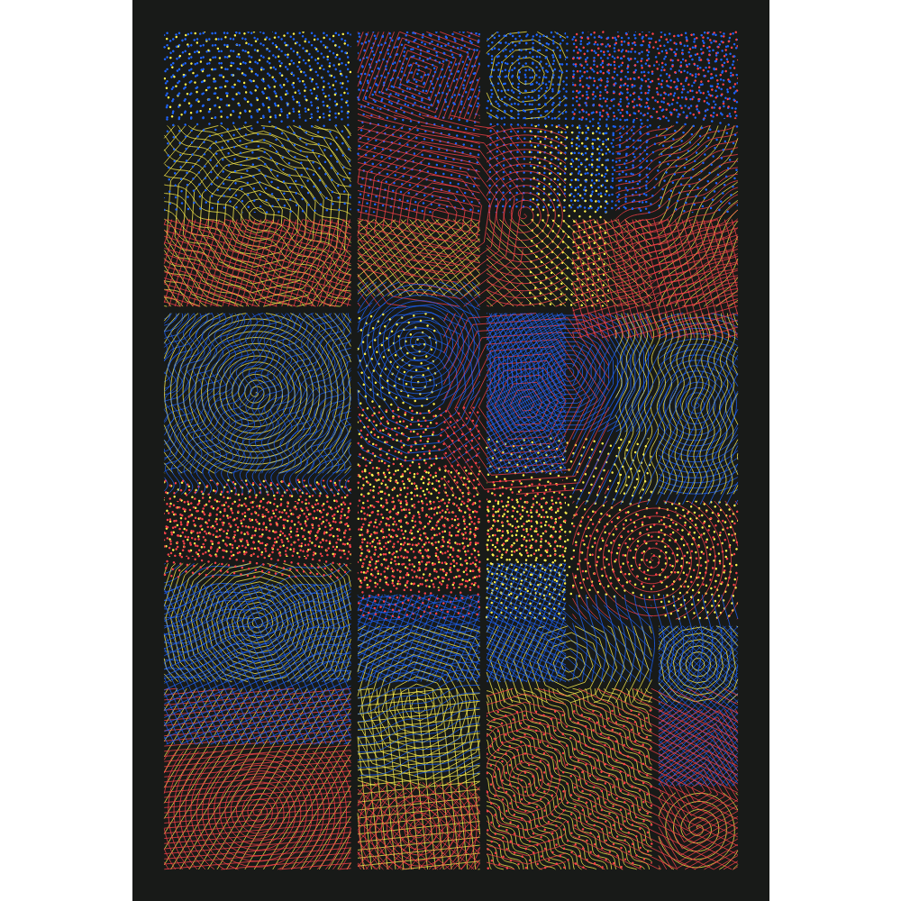 Pattern Grid Chaos #19 static token preview