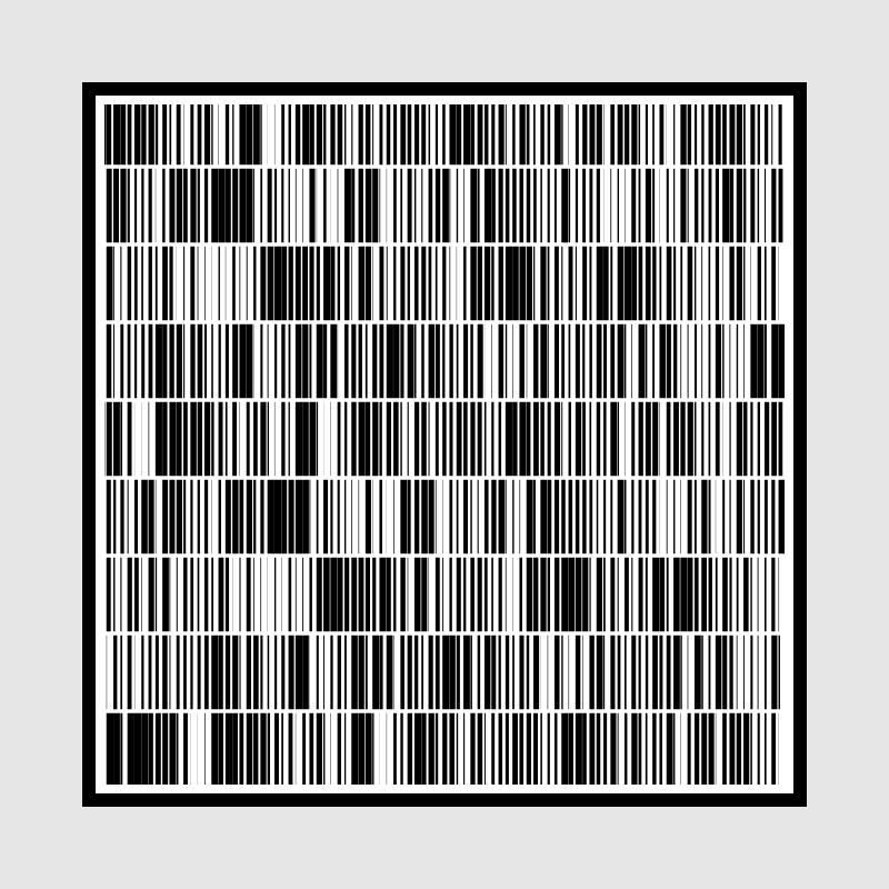 Binary Hash #4 static NFT preview