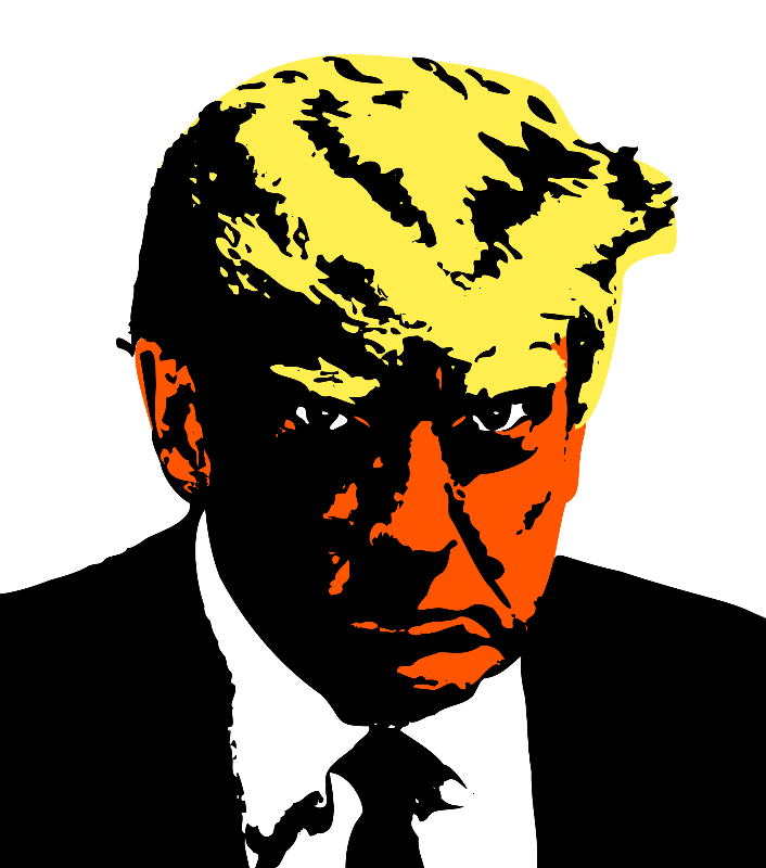 Donald Trump #126 static token preview