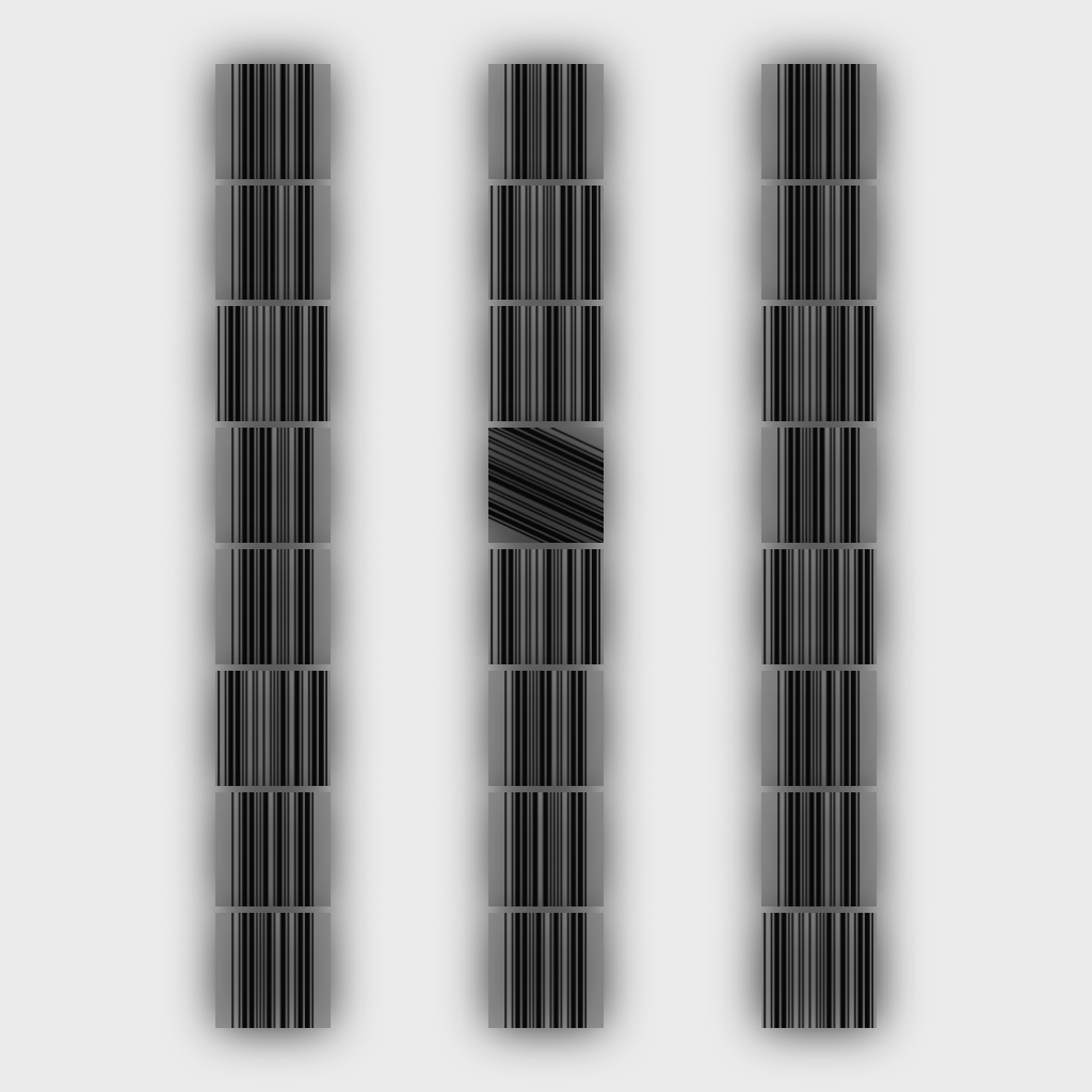 barcode(fxhash) #100 static NFT preview