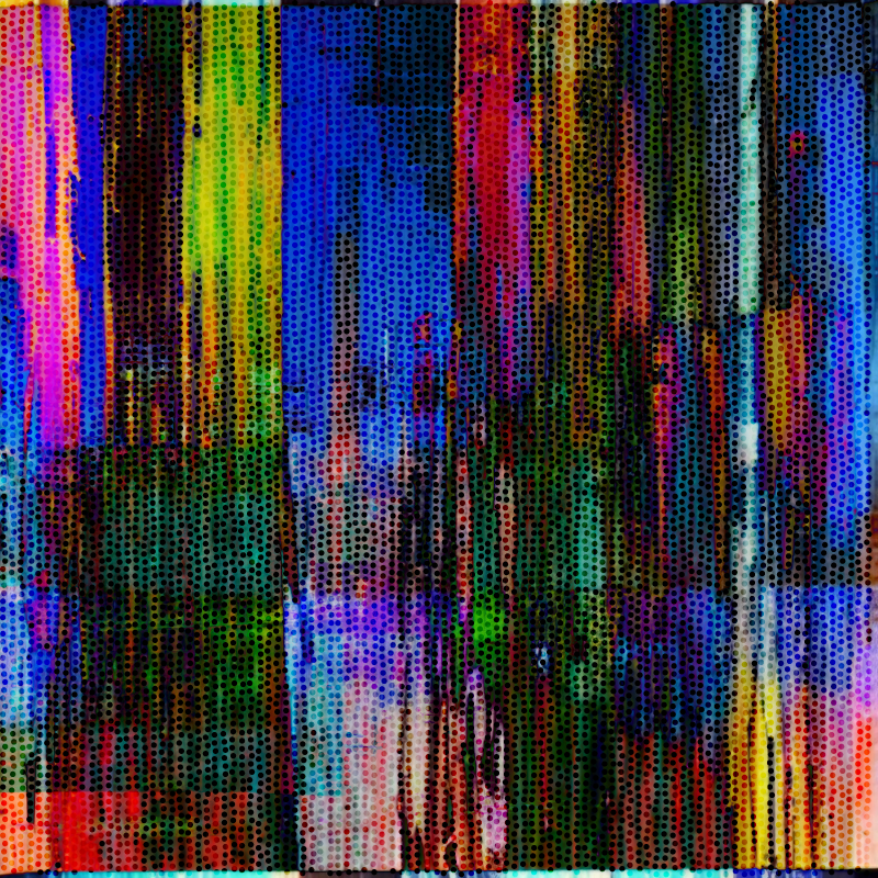 Fax Abstraction #56 static NFT preview