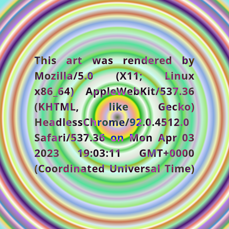 BROWSER ART #164 static token preview