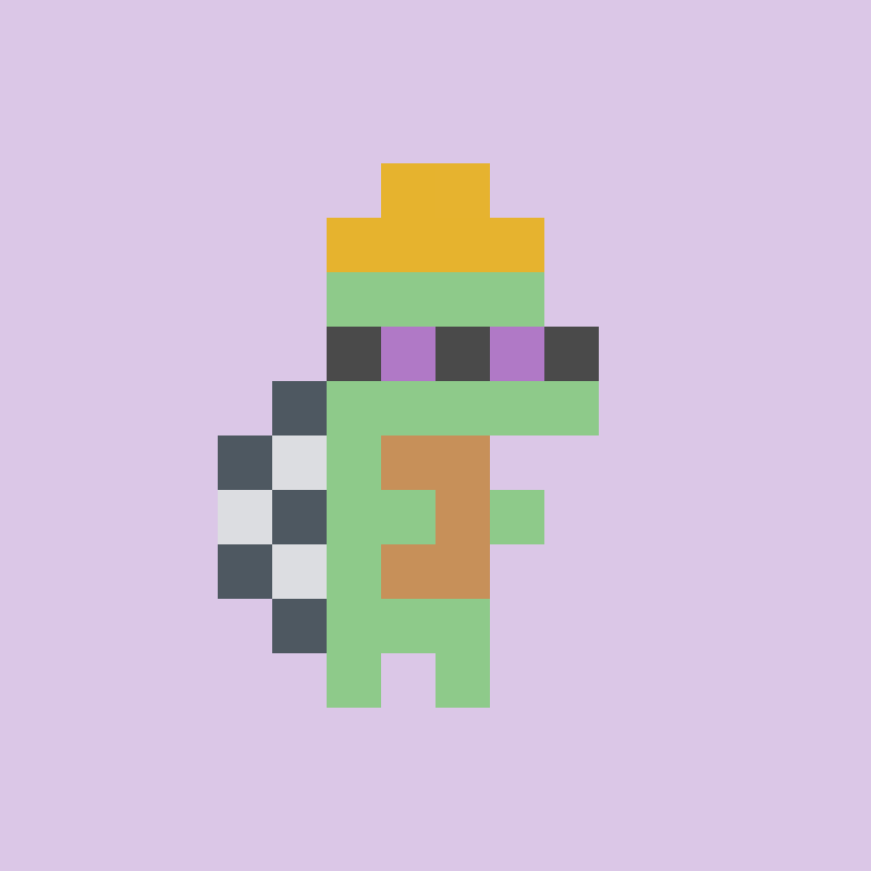 Tiny tortoises. #392 static token preview