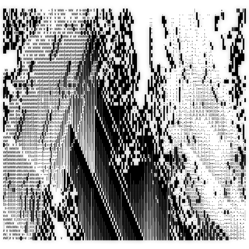ASCII-SCAPE #231 static NFT preview