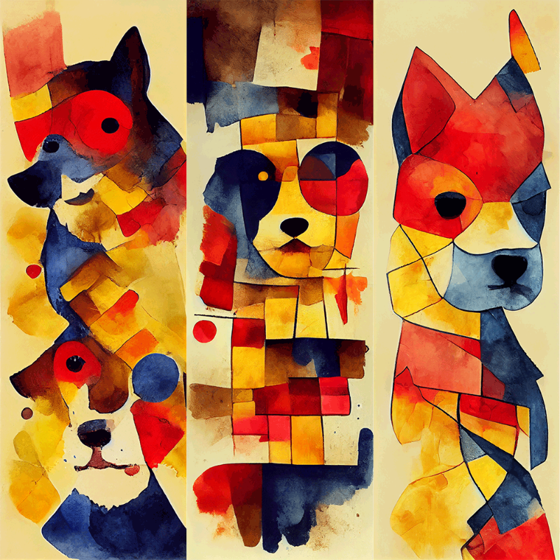 AI Dogs #10 static token preview