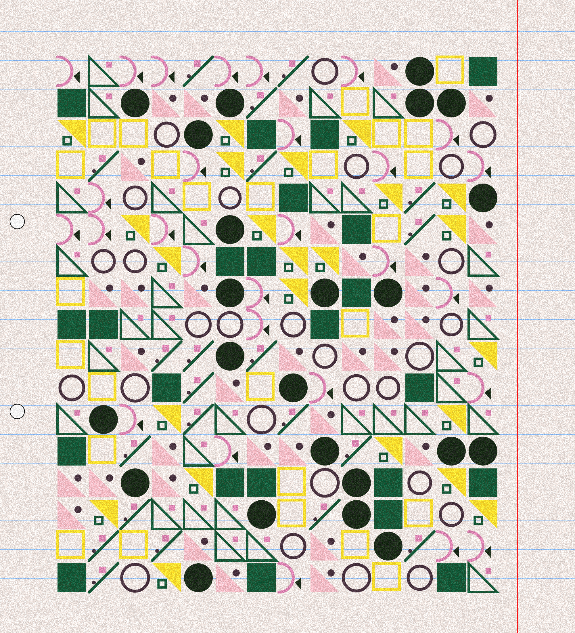 sketchbook page 4: basic shapes #32 static token preview