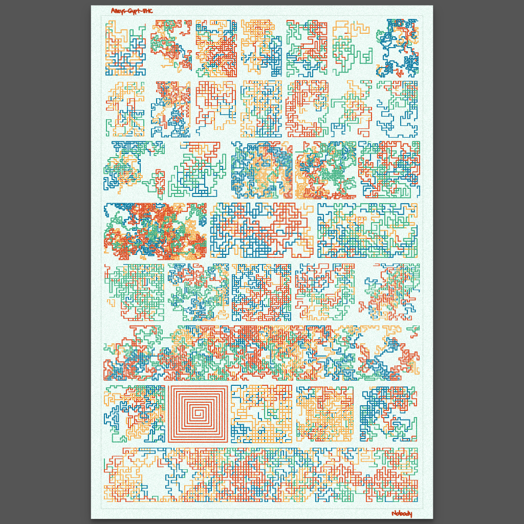 Alleys #155 static NFT preview