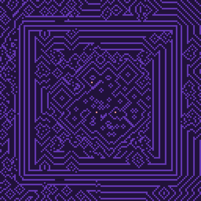 Tegodego Flow Maps Generator #52 static NFT preview