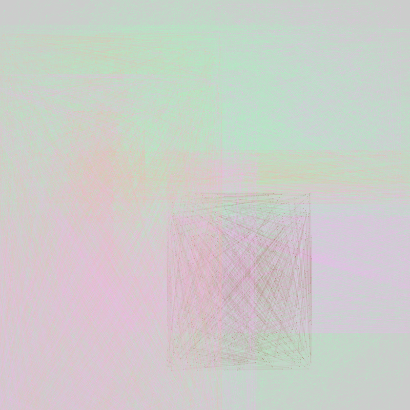 Coloring With Lines #489 static NFT preview