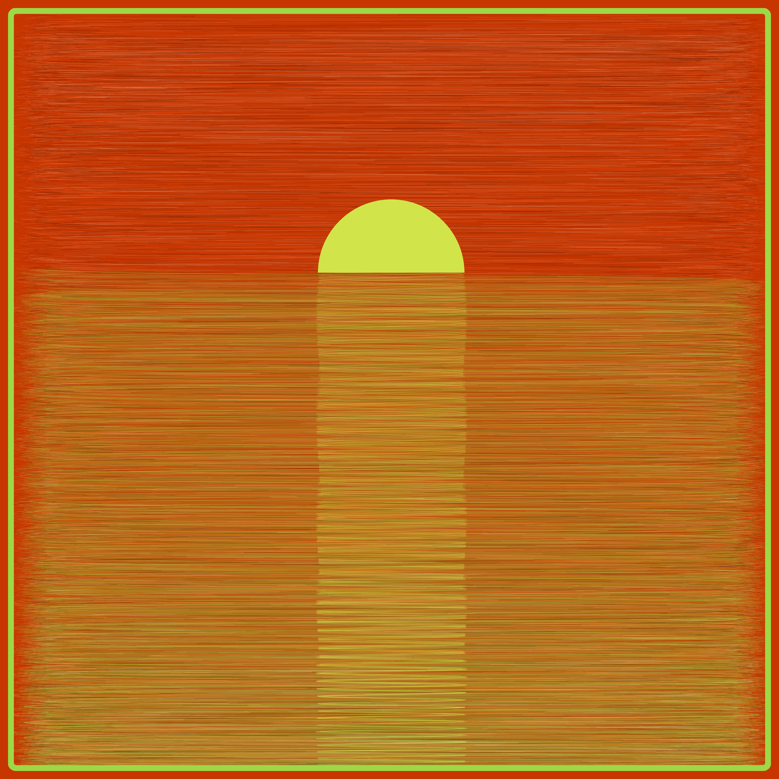 Sunset in Paradise #203 static NFT preview