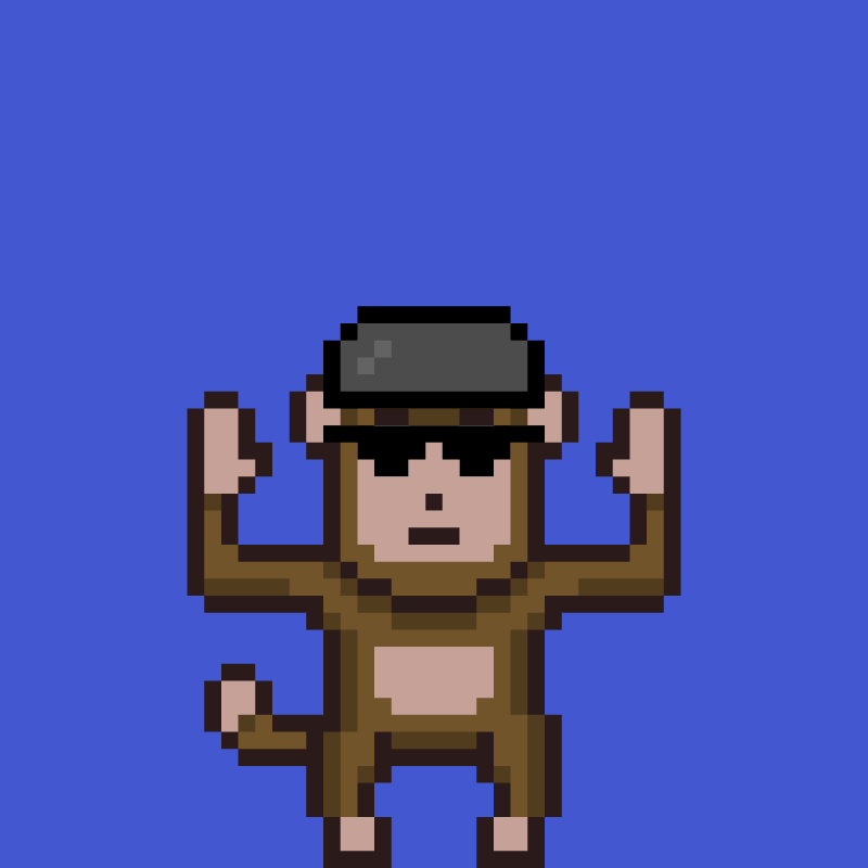 fxMonkeys #67 static token preview