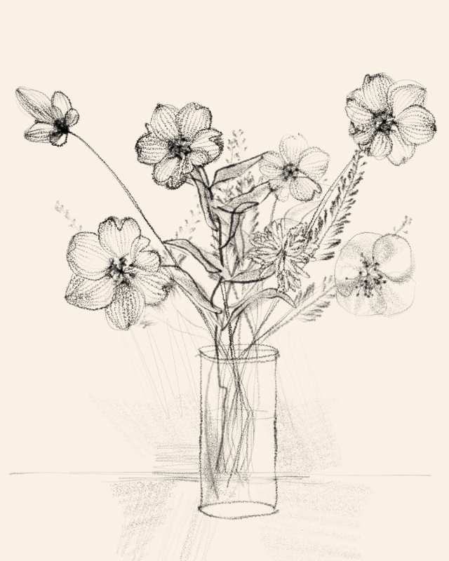 Bouquet numérique #51 static NFT preview