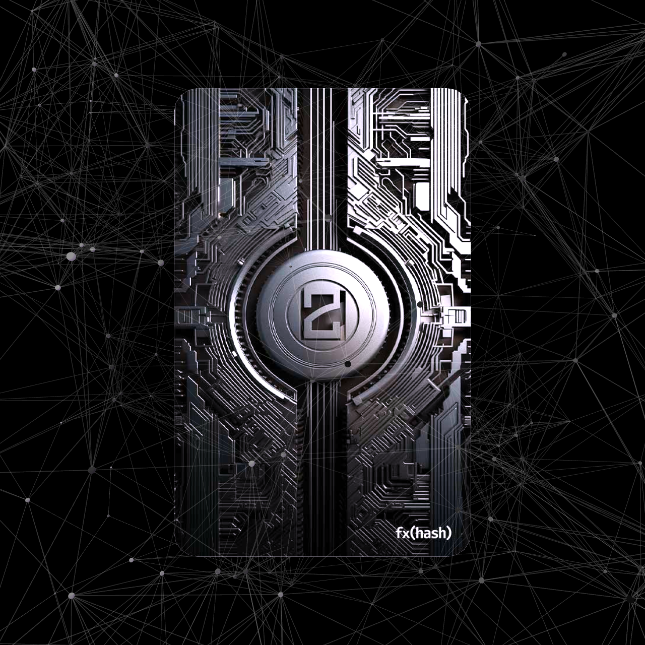 FXHash 2.0 Card #503 static NFT preview